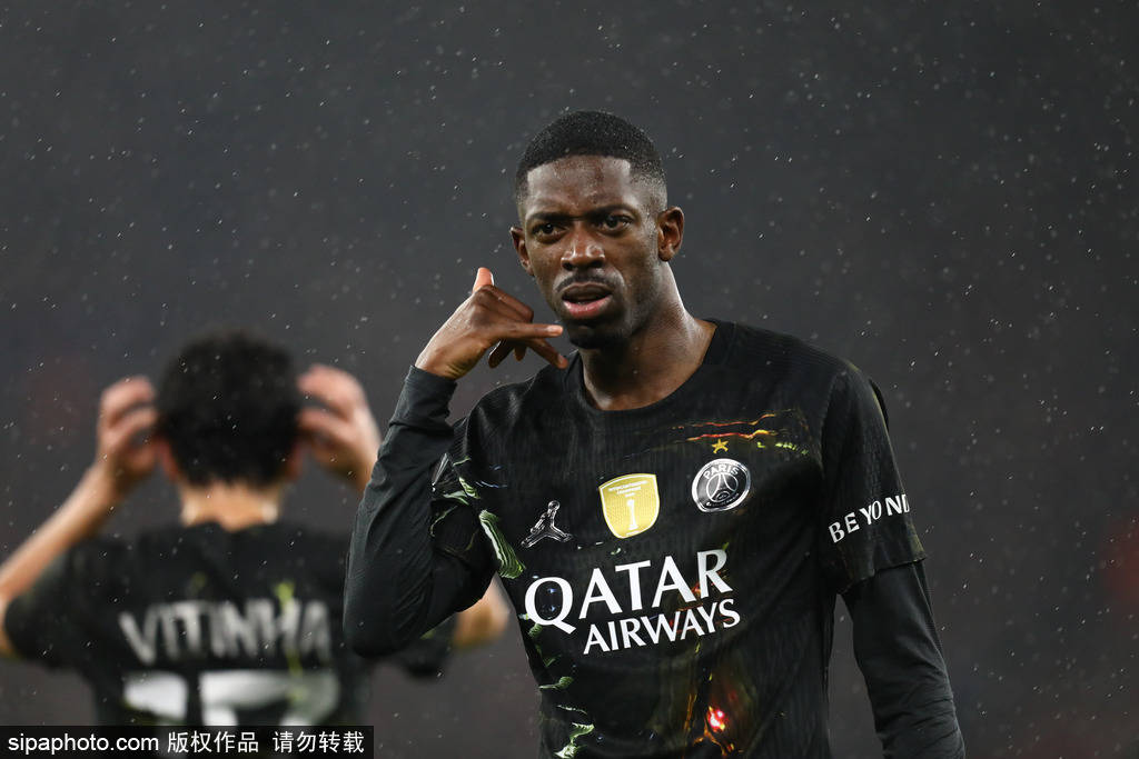 又要拿金球？登贝莱率巴黎冲击欧冠卫冕 姆巴佩濒临出局